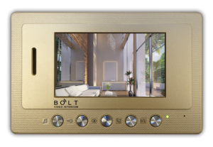 5 Inch Color LCD Screen 4-wire Handsfree Villa Video Door Phone Supporting 2 Outdoor Units And An Extra CCTV Camera M51