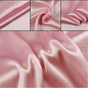 Silk Charmeuse Satin Fabric Crepe Back Satin Silk Designer Fabric For Luxury Silk Dress
