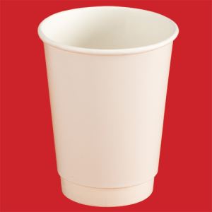 Paper cup with double PE coating 