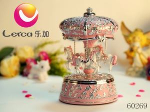Plating Castle Music Boxes China