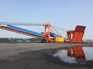 Mobile Material Piling And Taking Machine