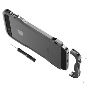 iPhone SE Incisive Sword Aluminum Screw Phone Bumper