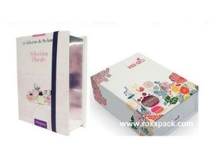 Hand Made Rigid Paper Cardboard Box Luxury Packaging For Cosmetics And Perfume