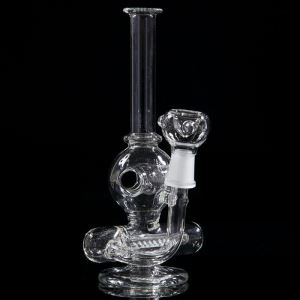 7.87 Inches Clear Bongs Glass