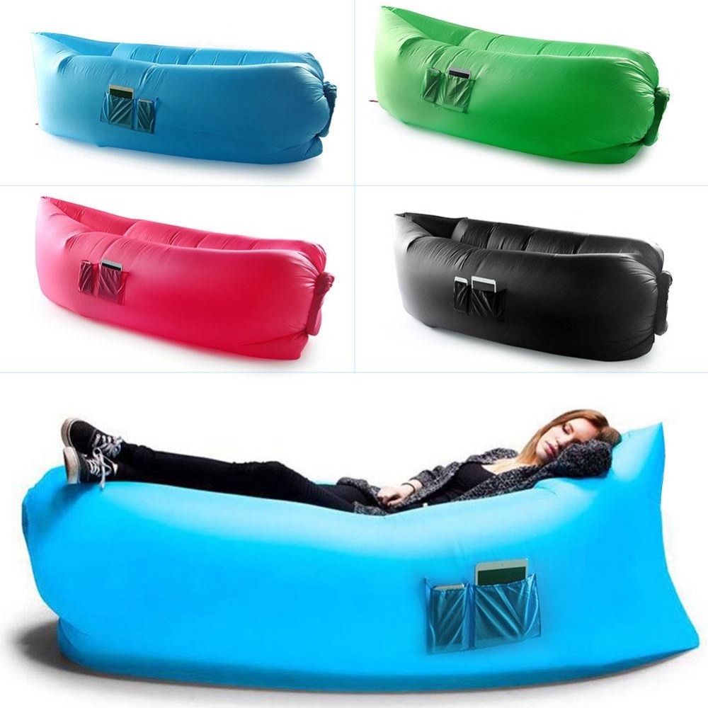 Air Inflatable Hangout Sofa, Sleeping Bag, Beach Lounge,