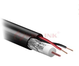 Bulk RG59 +Power 1000FT Spool Siamese Cable
