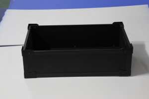 Customized Collapsible Anti-Static And Conductive And Anti-vibration Corrugated Plastic Boxes For Electron Industry