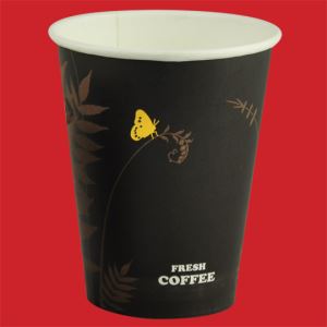 Paper single wall hot cup 12oz