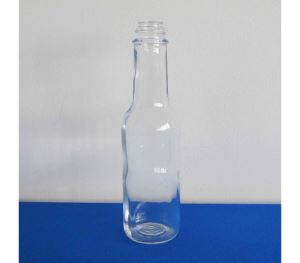Clear Food Glass Bottle