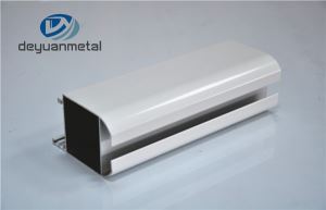 6063 T5 Powder Coating White Aluminium Sliding Doors Profiles