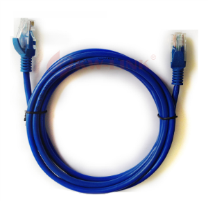 Cat5E Ethernet Patch Cable In Blue 3 Feet