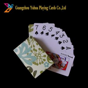 Customized Chinese Greycore Casino Cardstock Deck Of Paper Playing Cards For Sale