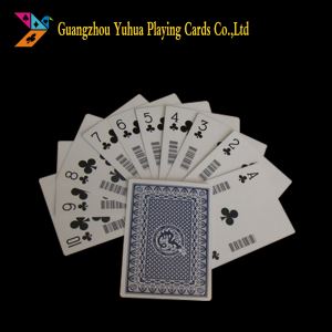 Quality Custimized Chinese Bluecore Casino Cardstock Paper Marked Deck Of Playing Cards