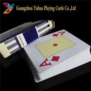 Wholesale 100% New 0.32mm Thickess Plastic Playing Cards Manufacturers in China
