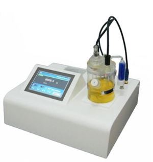 Transformer oil moisture content analyser/tester with LCD display
