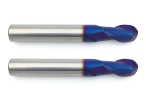 Solid Carbide Ball Nose End Mills For 65HRC Work Material