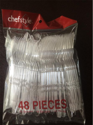 Bagged Retail Package Cutlery