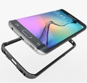 Blade Sword Aluminum Screw Phone Bumper For Samsung Galaxy S6 Edge