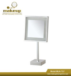 MUA-TLF Shaving Mirror, New Design LED Light 5X Magnifying Makeup Mirror