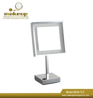 MUB-TLF Folding Mirror,New Design LED Light 5X Magnifying Makeup Mirror