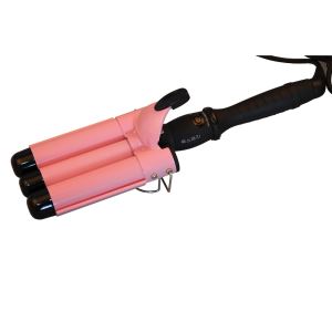 Manual Rotation Hair Curler With LCD Temperature Display