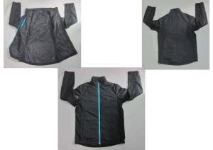 Black Lined Waterproof Breathable Winter Mens Softshell Jacket