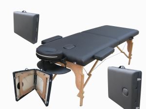 2 Section Wooden Portable Massage Table