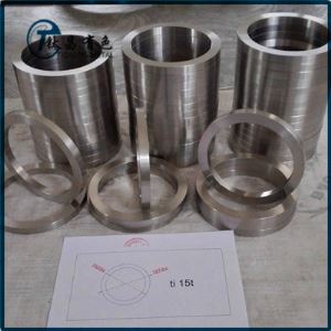 High Strength Titanium Alloy Ring CNC machining Titanium Ring