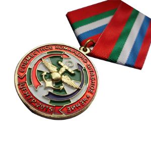 3D Military Medal Eagle Medal