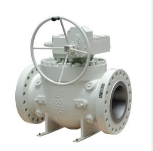 Carbon Steel Flanged End Top Entry Ball Valve