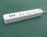 Surge Protector Power Strip with 4 Outlet 6 USB Charging Multi-port Extension Socket for Home