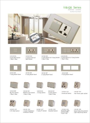 118-Q5 Series Switches&Sockets