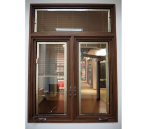 Heat Insulated Energy Preservation Anodized Commercial Type Aluminium Casement Window