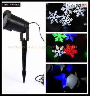 Waterproof Outdoor Projector Christmas Pattern Holiday Time LED Light