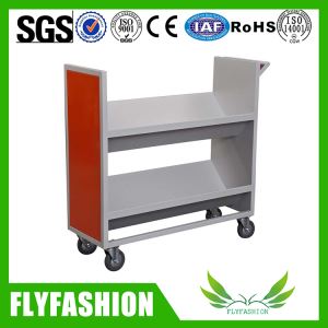 Hot Sale Metal Library Book Cart On Wheels
