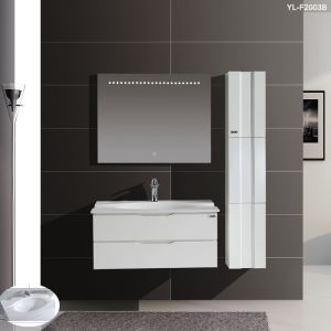 White Glossy Bathroom Furniture Design For Sale
