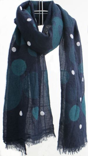China High Quality Viscose Polyester Printed Scarf /shawl Factory