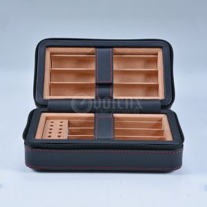 PVC Leather Cigar Box