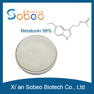 natural melatonin,Raw material Melatonin 99% for sleep from China supplier
