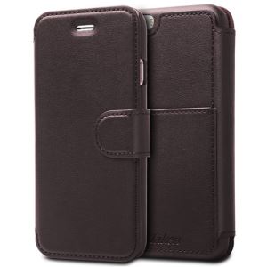 Coffee Leather Phone Case Card Holder  for iPhone 6