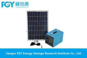 300W Portable AC and DC Complete Solar Power Energy Storage System Product with Lithium Battery