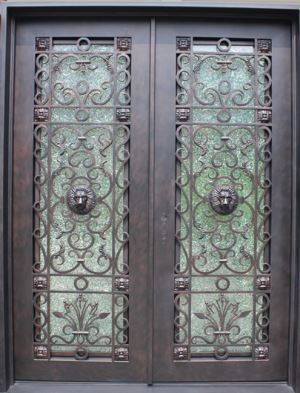 LTDR24 Wrought Iron Door