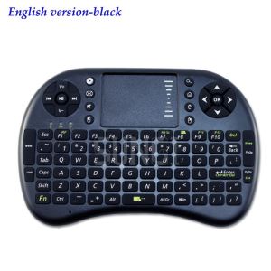 Hebrew/Arabic/Spanish English Multi-touch I8 Mini Keyboard 2.4G Wireless Gaming Air Fly Mouse For TV Box Notebook Tablet PC