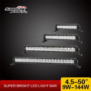 Super Slim Single Row LED Light Bar for SUV