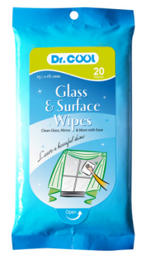Glass And Surface Wet Wipes