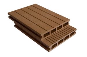 Fashionable In Style WPC Composite Hollow Wood Furniture Flooring Hollow Decking 145x20MMB