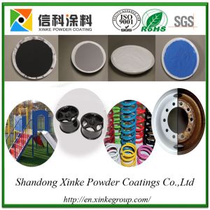 Thermoplastic Powder Coating / Ral 9006 Sparking Metallic Silver Powder Coating Paint