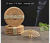 Short Time Perfume Incense Coils For 2 Or 2 HR