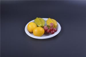 Eco-friendly Certificated Biodegradable Corn Starch Plastic Pallets For Fruit And Snack