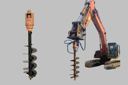 China Manufacturer Earth Auger for Mini Excavators 1.5T TO 3T